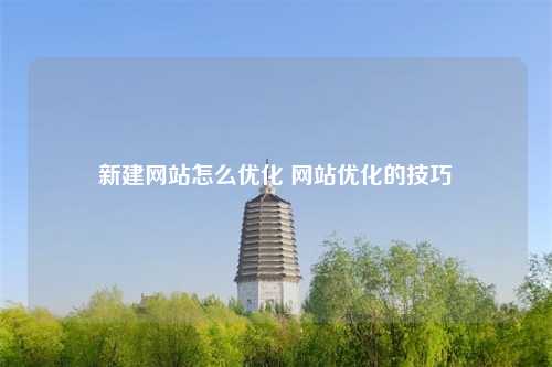 新建网站怎么优化 网站优化的技巧